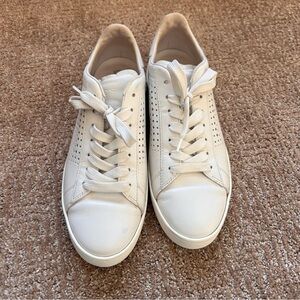 Tod’s women’s white leather sneakers